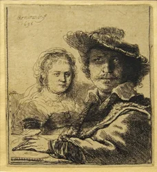 Autoportrait avec Saskia